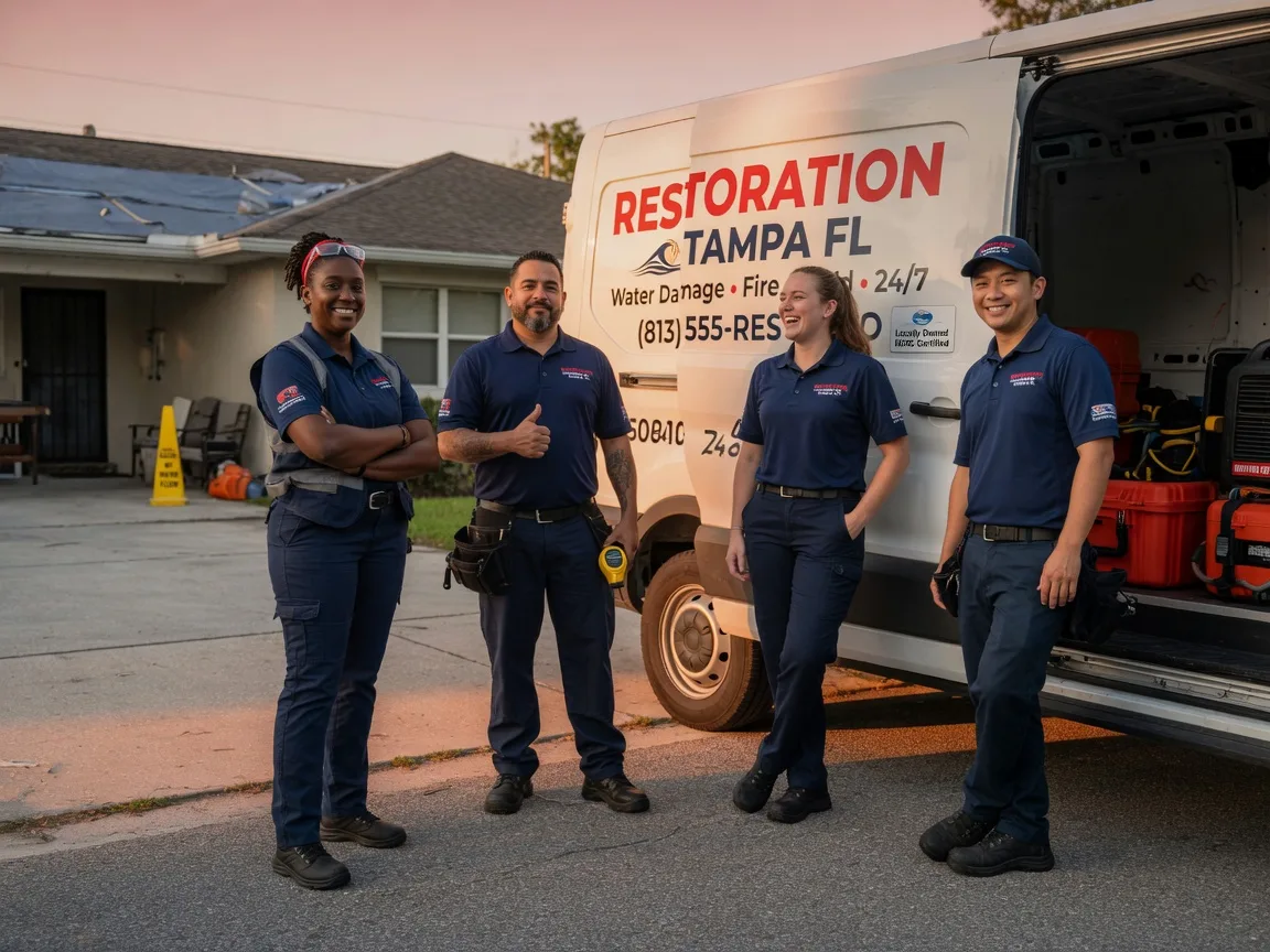 Water Damage Restoration company in Cortland, IL