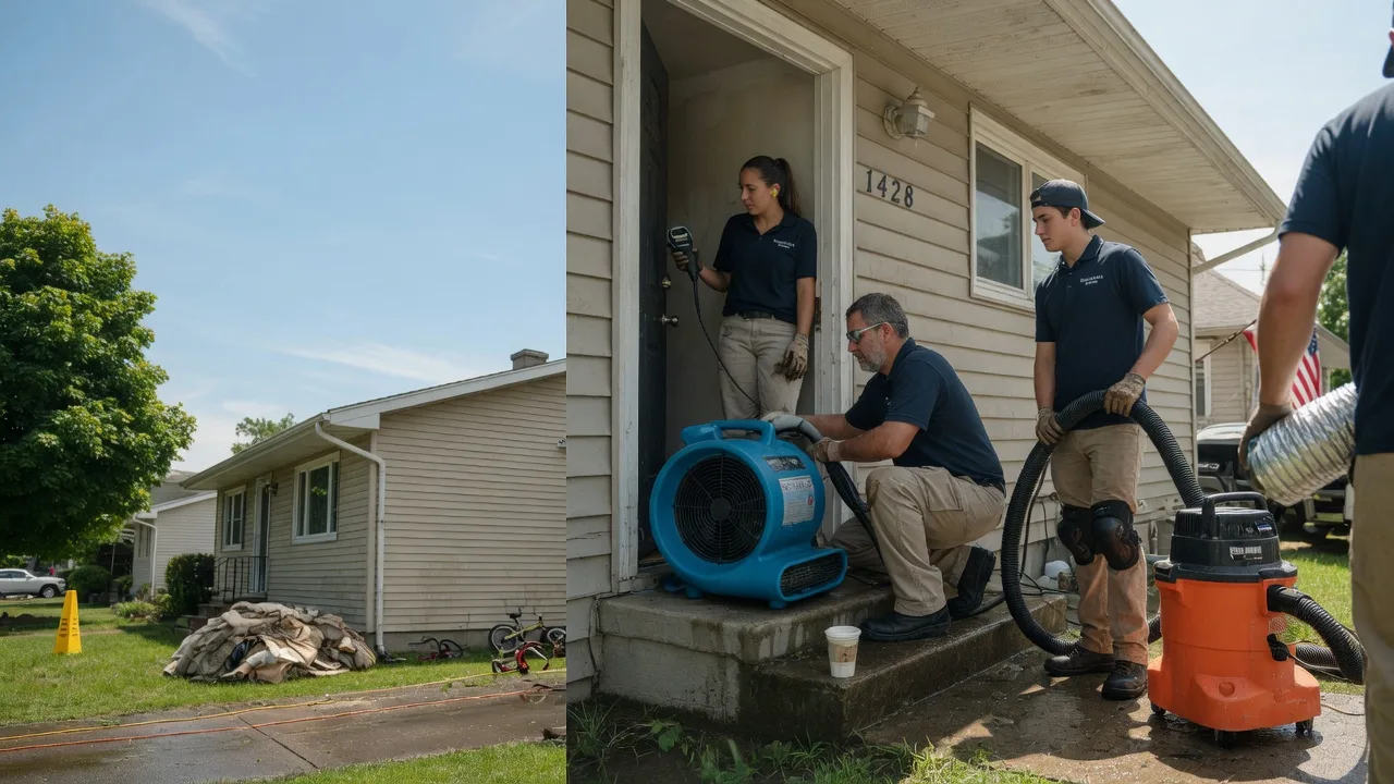 Water Damage Restoration in Cortland, IL near me